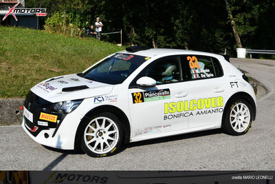 Rally Piancavallo Mattia Zanin Elia De Guio Peugeot 208 Rally4  Xmotors Team